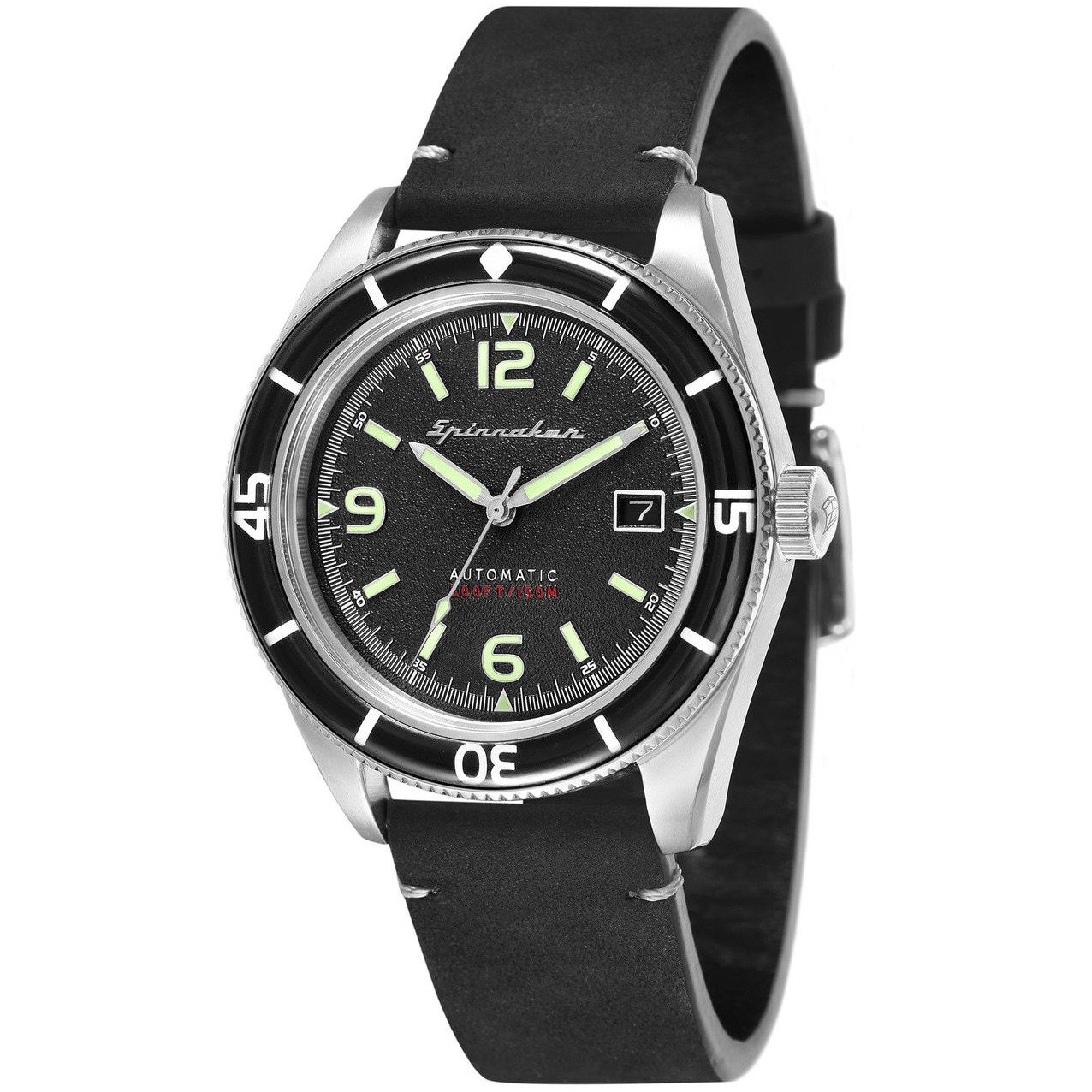 Spinnaker Fleuss Automatic Black Silver