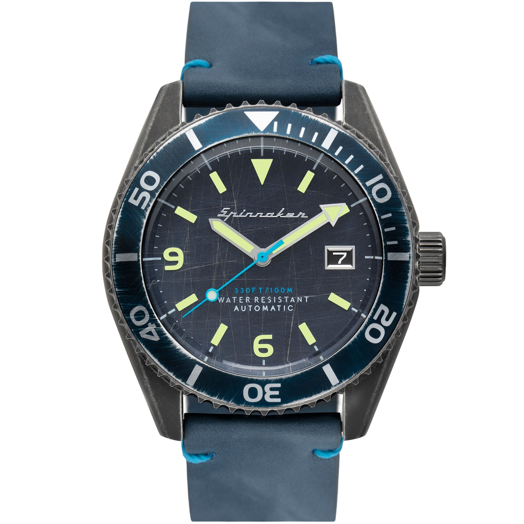 Spinnaker Wreck Automatic Gunmetal Blue