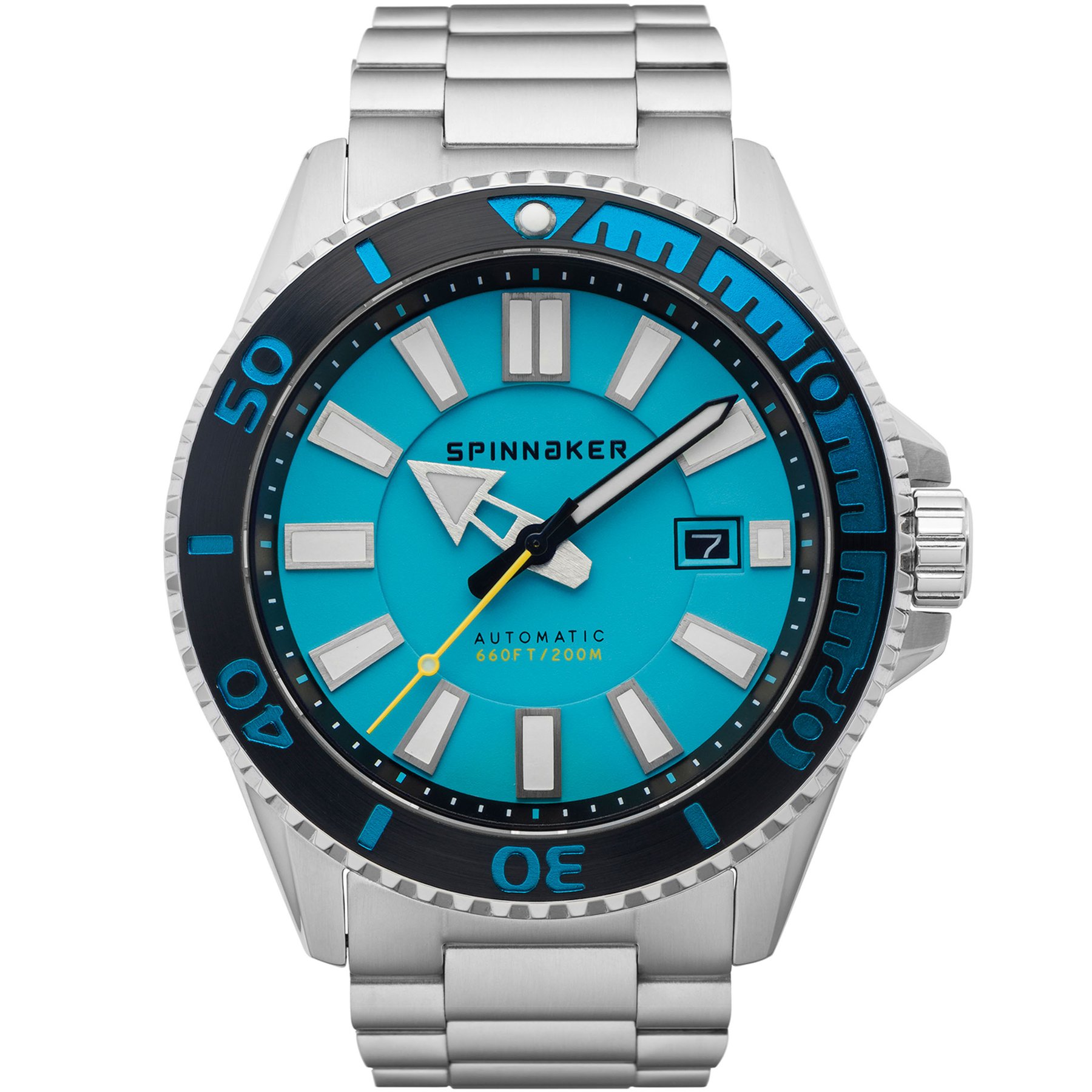 Spinnaker Amalfi Automatic Silver Light Blue