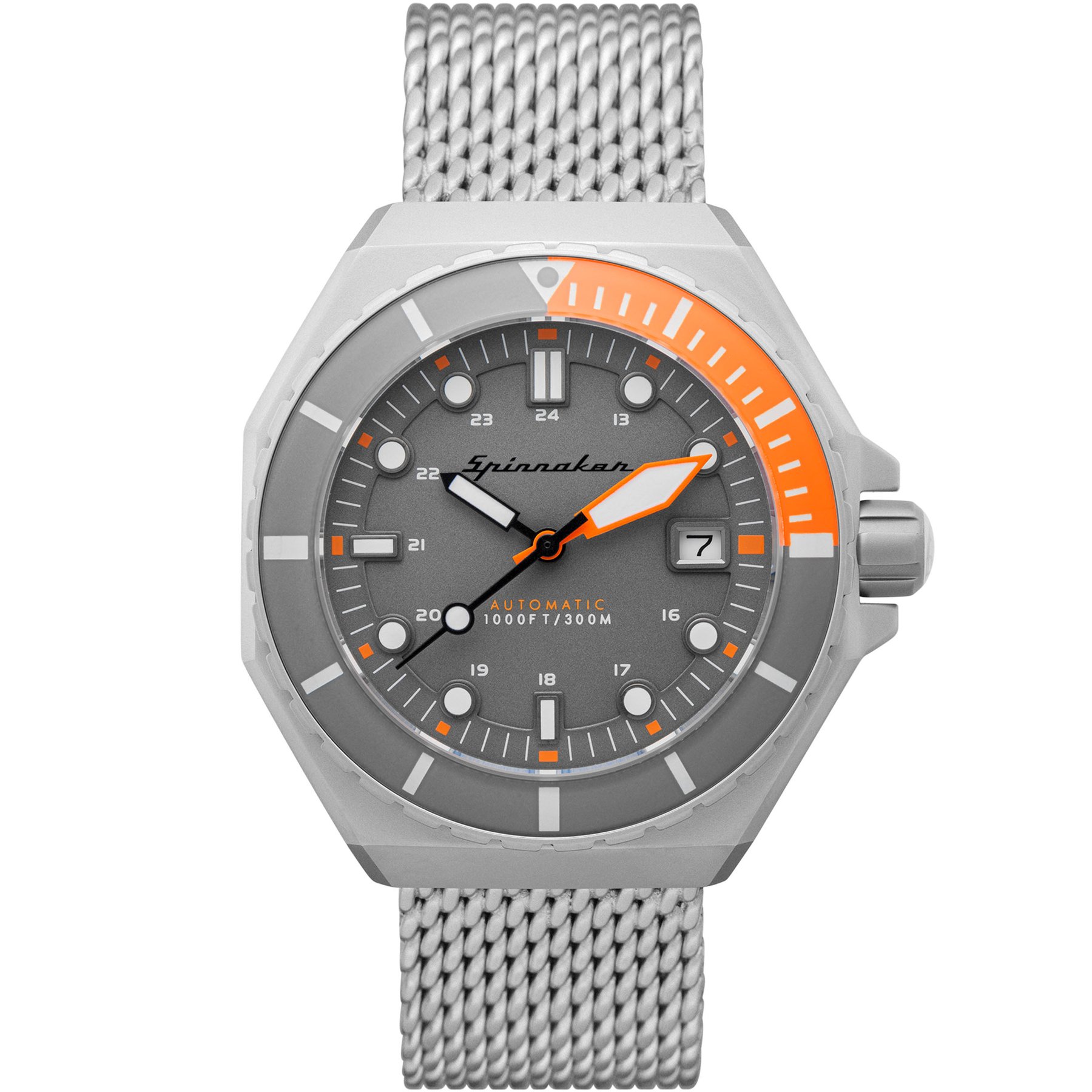 Spinnaker Dumas Automatic Gray Orange