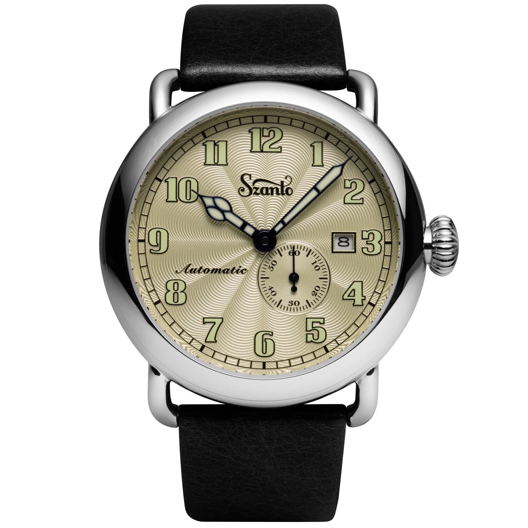 Szanto Officer's Classic Automatic Ivory Black