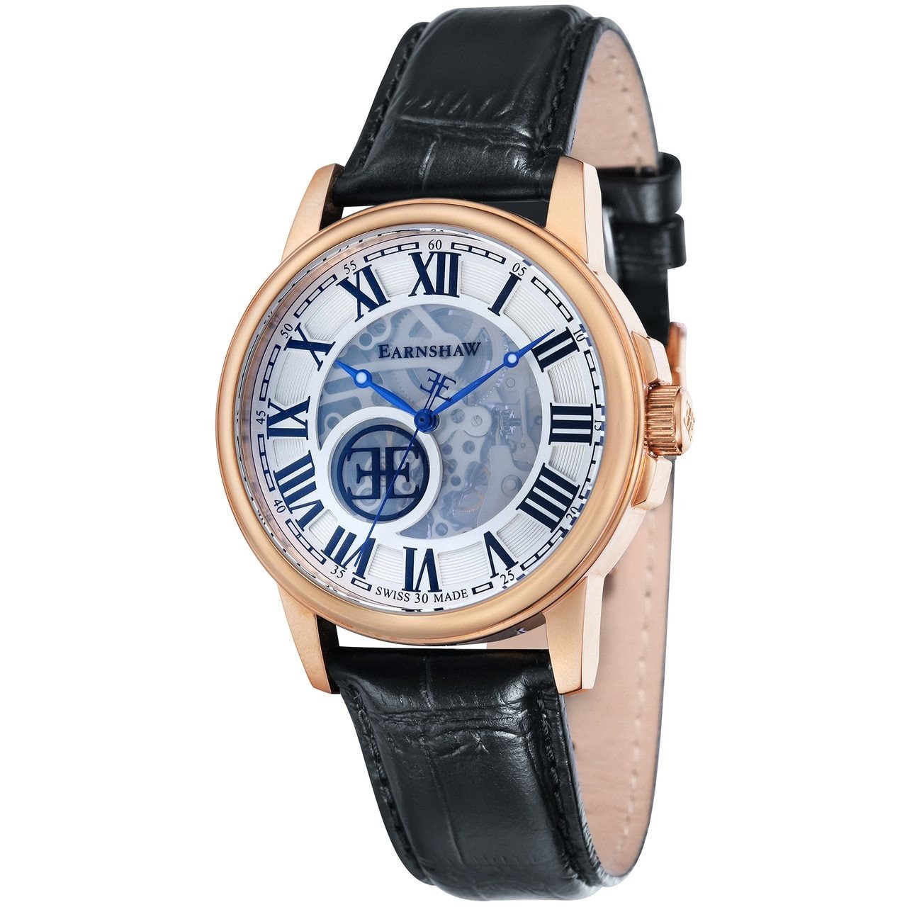 Thomas Earnshaw Beagle Automatic Rose Gold Black