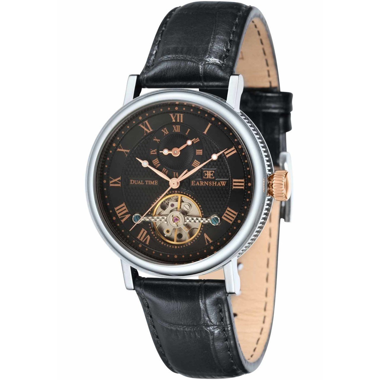 Thomas Earnshaw Beaufort Automatic Silver Black