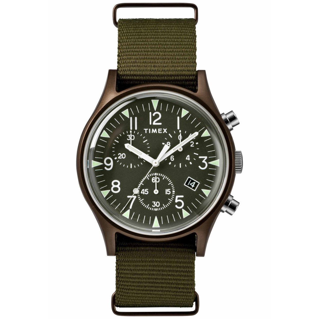 Timex MK1 Aluminum Chrono Olive Green