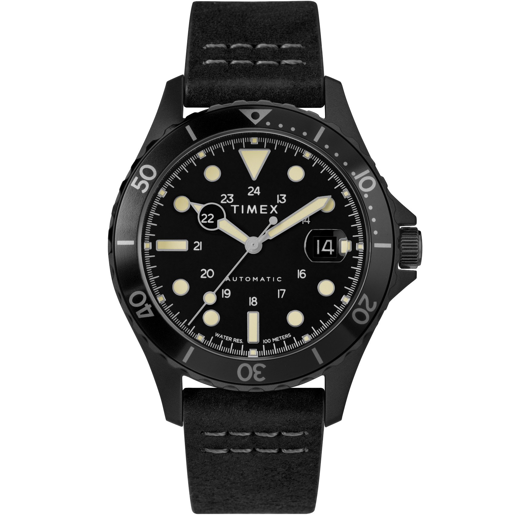 Timex Navi XL 41mm Automatic Black