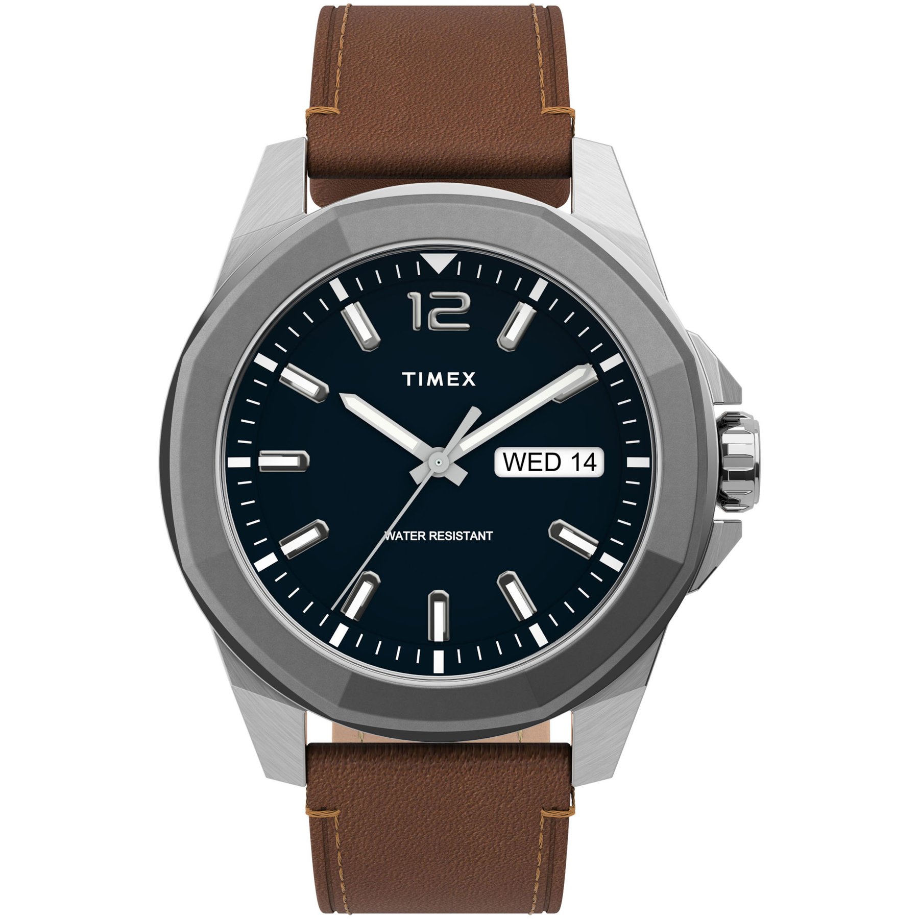 Timex Essex Avenue 44mm Blue Brown