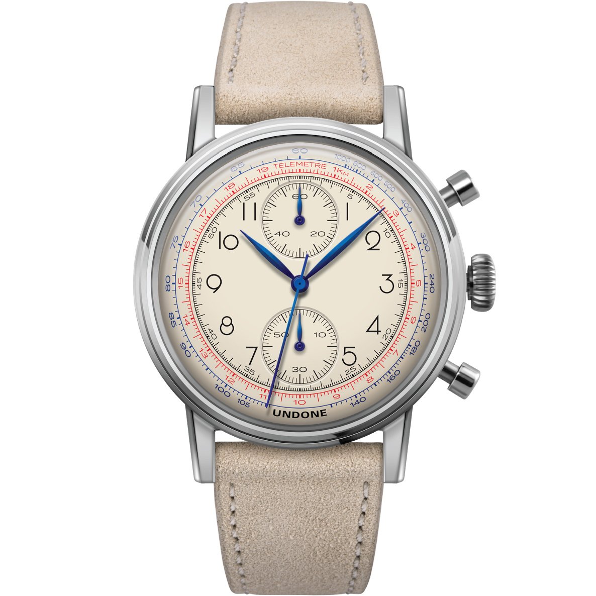 Undone Urban Vintage Killy Chronograph Silver