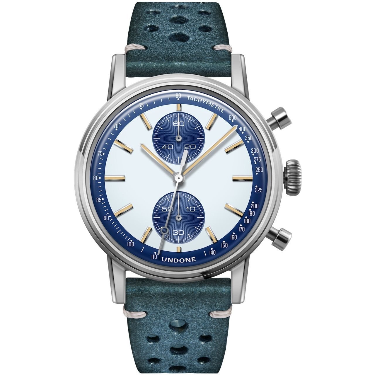 Undone Blue Panda Chronograph