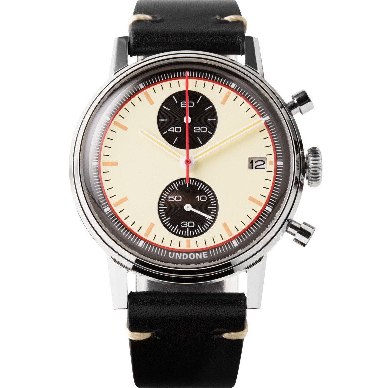 Undone Urban Vintage Newman Chronograph Silver