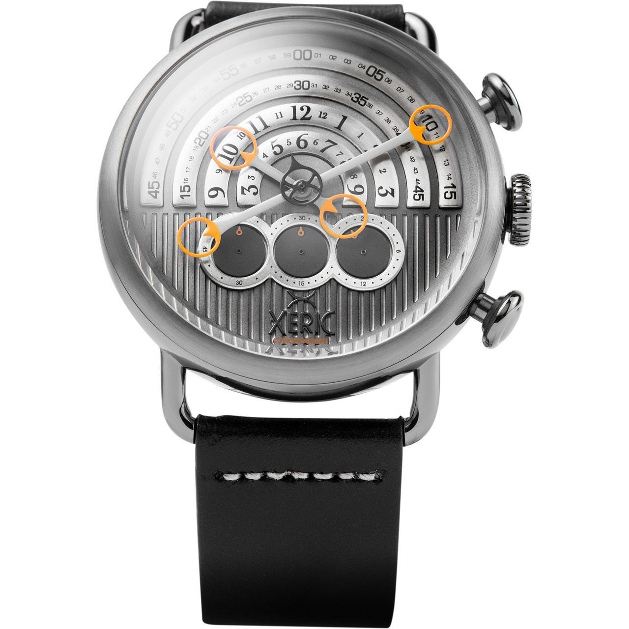 Xeric Halograph Chrono Sapphire Gunmetal Orange