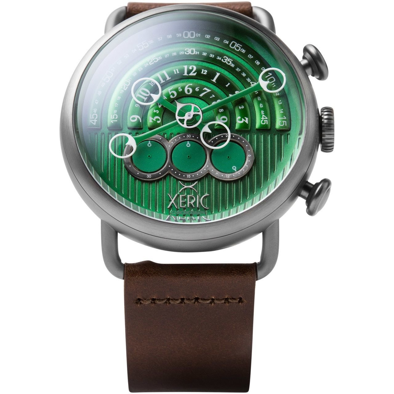 Xeric Halograph Chrono Sapphire Gunmetal Green