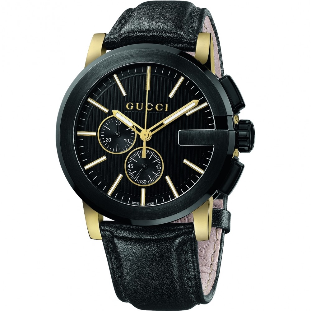 MENS GUCCI G-CHRONO CHRONOGRAPH WATCH YA101203