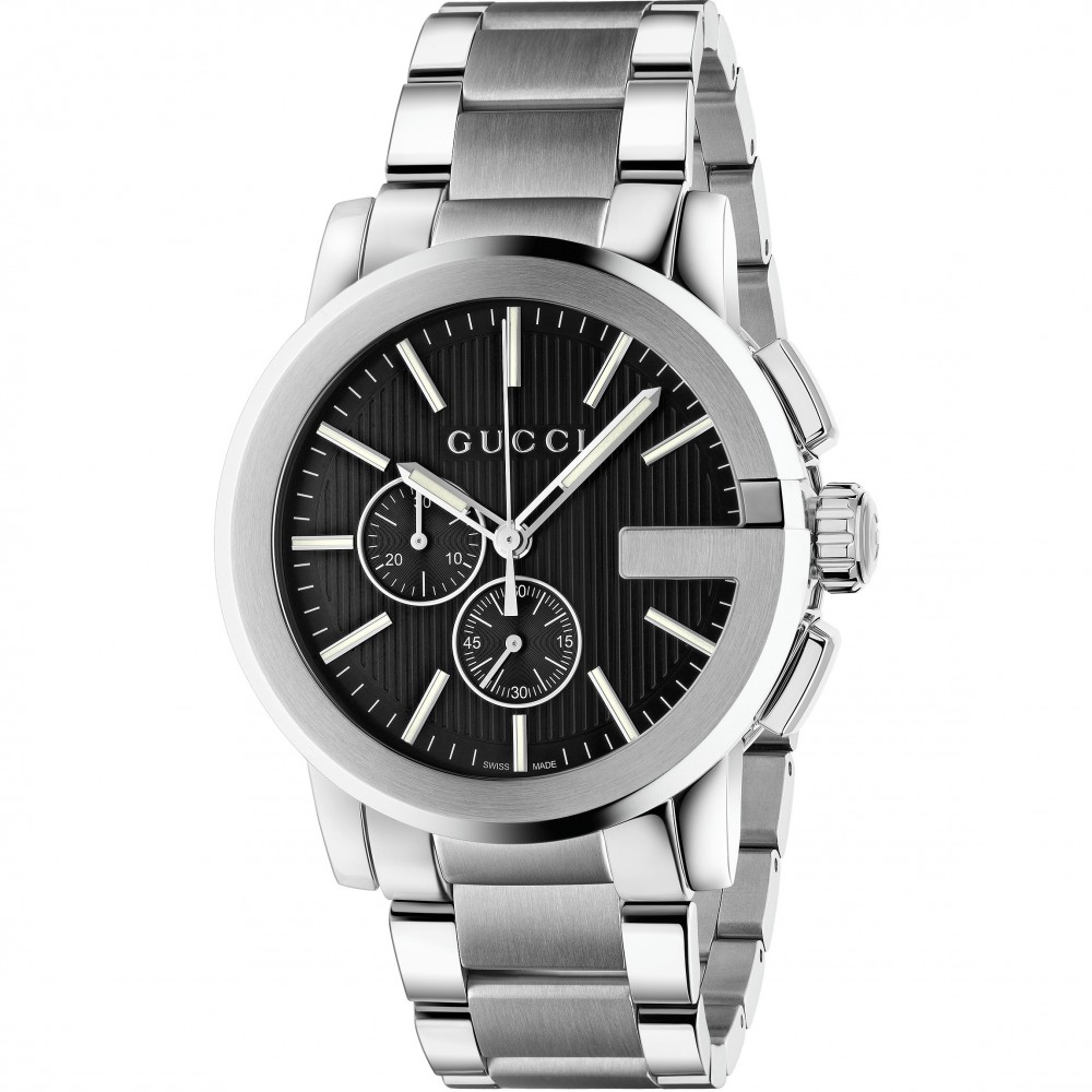 MENS GUCCI G-CHRONO CHRONOGRAPH WATCH YA101204