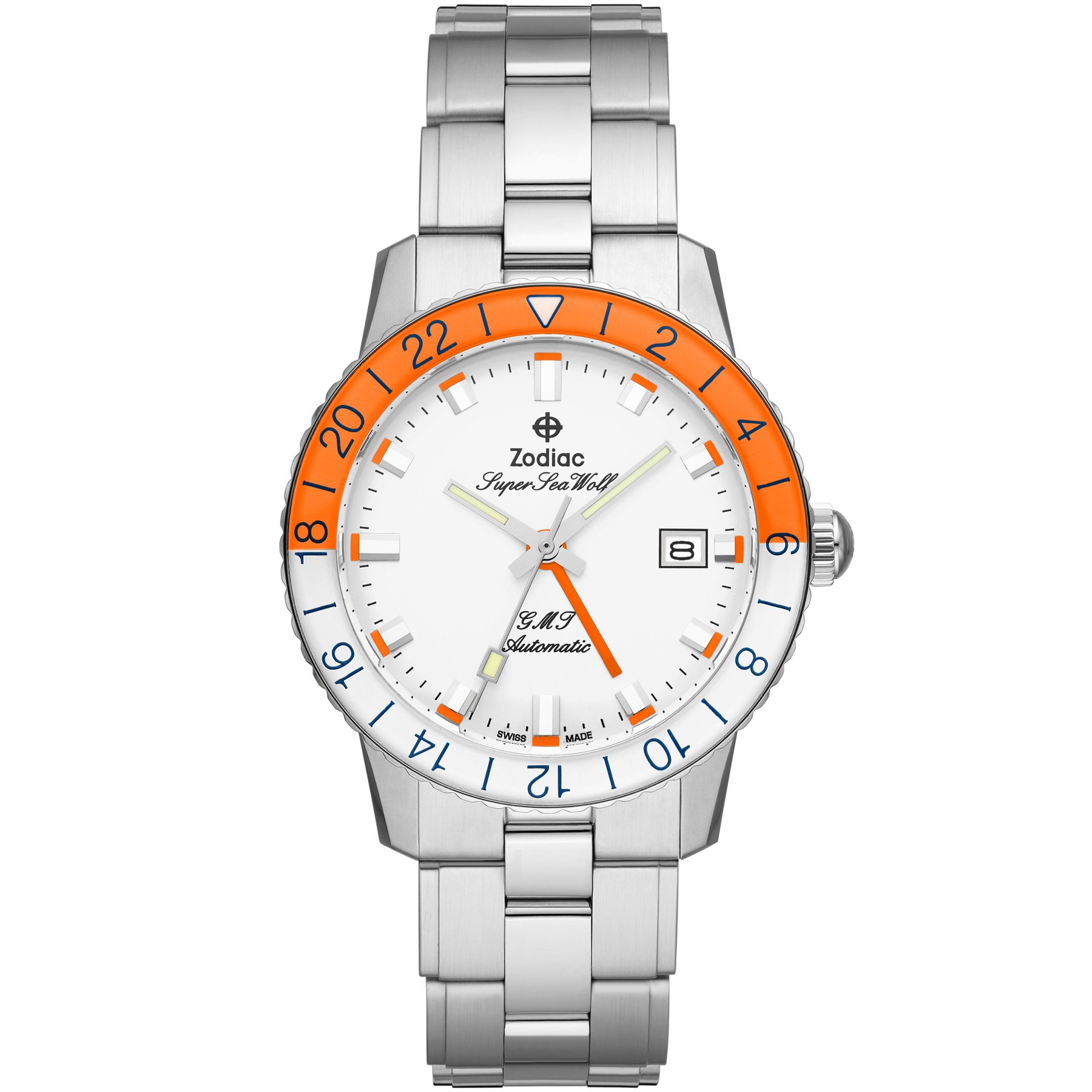 Zodiac ZO9403 Super Sea Wolf Automatic GMT SS Limited Edition