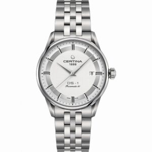 LADIES CERTINA DS-1 POWERMATIC 80 AUTOMATIC WATCH C0298071103160