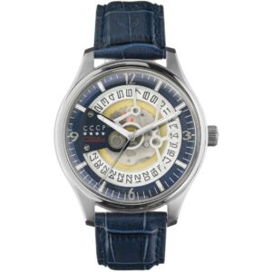 CCCP Sputnik-2 Automatic Silver Blue