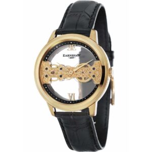 Thomas Earnshaw Cornwall Bridge Hand Wind Gold Black